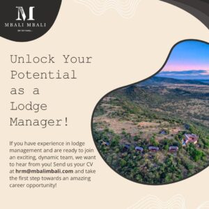 Read more about the article Lodge Manager at Mbali Mbali Lodges and Camps Limited February, 2024